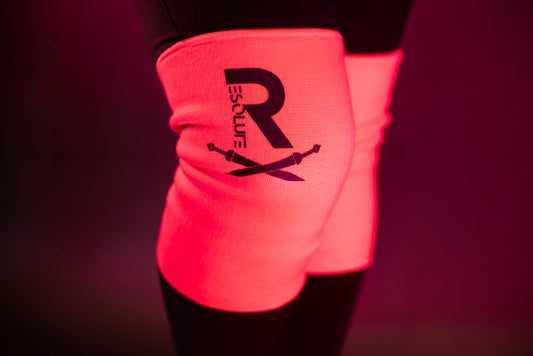 GEN 2: Double Ply Knee Sleeves - Hot Pink - Resolute Strength Wear