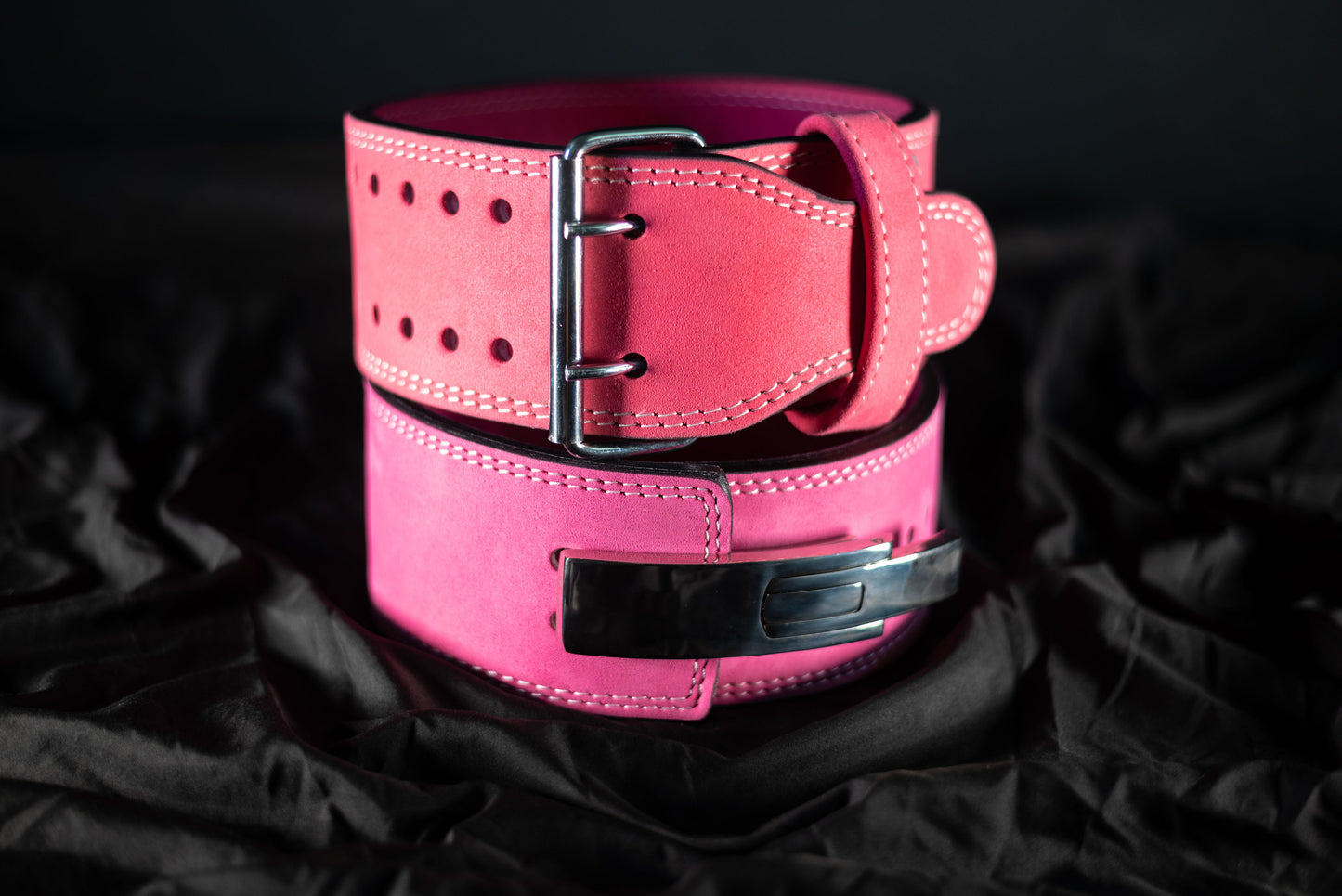 EASY ORDER: Custom Pink Lever Belt - Resolute Strength Wear
