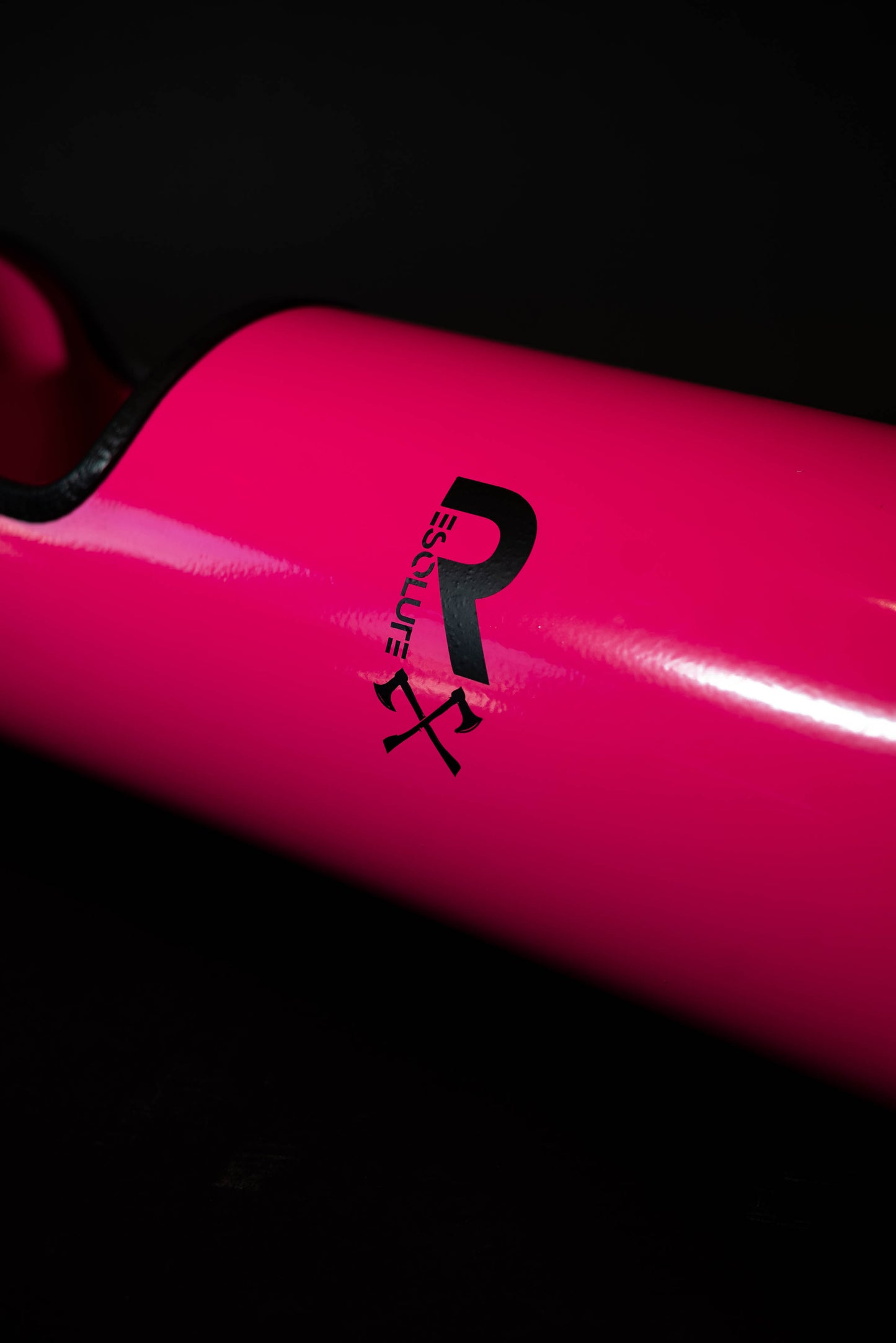 Neon Pink 10" Log - Resolute Strength Wear