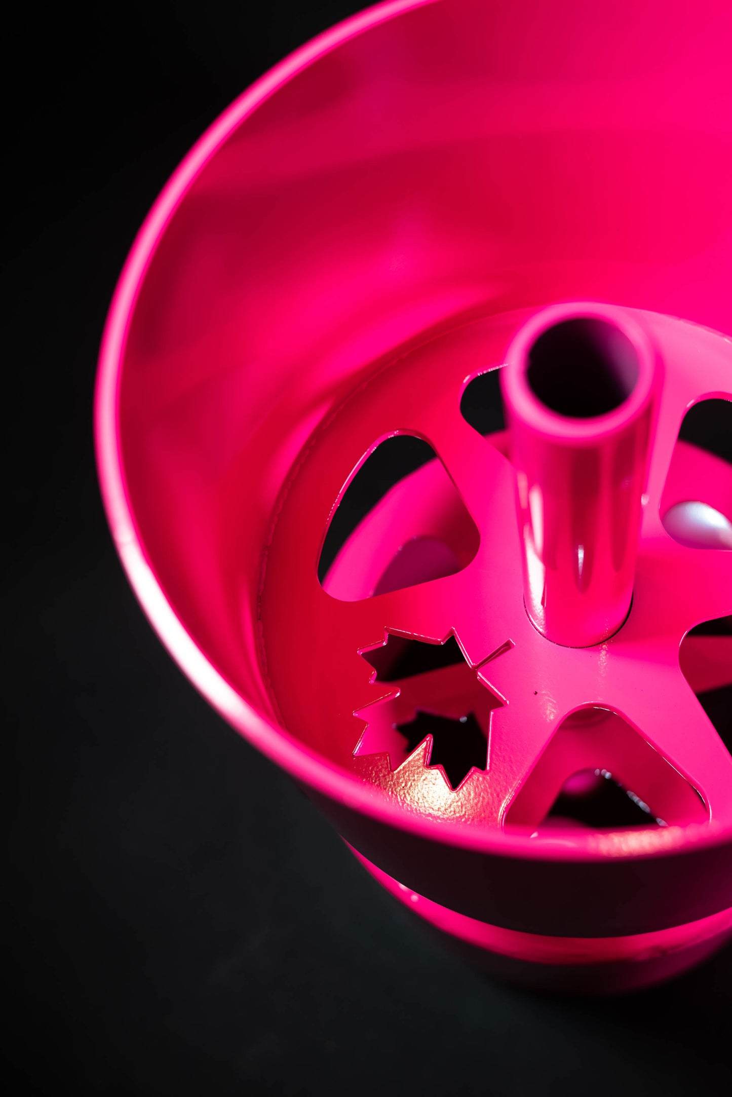 Neon Pink Monster 12" Loadable Dumbbell - Resolute Strength Wear