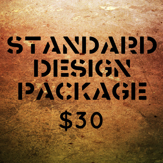 Add on: Design Package - Standard $30 - Resolute Strength Wear