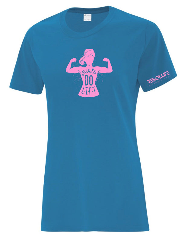 Resolute Curvy Tshirt - Girls Do - Resolute Strength Wear