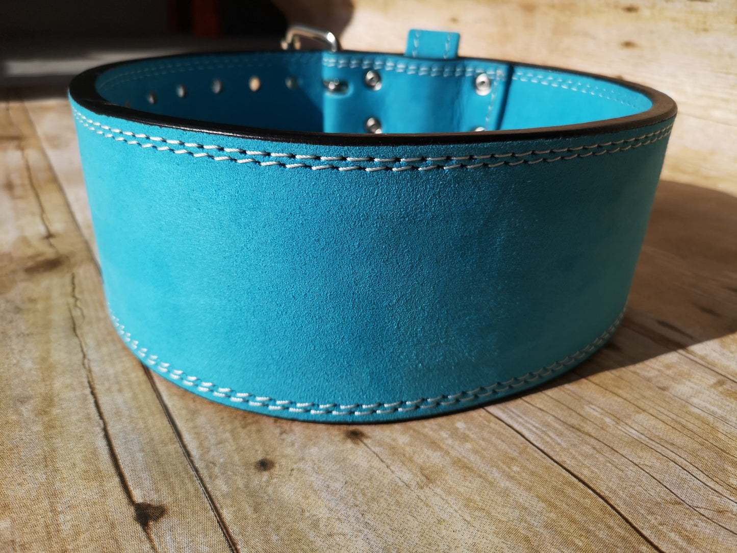 BESPOKE COLOUR BELT: CUSTOM DOUBLE PRONG BUCKLE BELT - Resolute Strength Wear