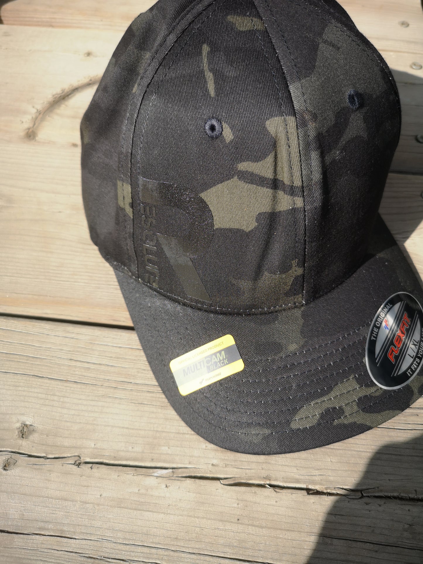 Resolute Black Camo Cap - Resolute Strength Wear