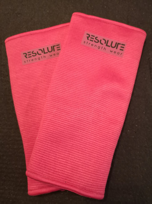 PINK Elbow Sleeves - TRIPLE PLY - Resolute Strength Wear