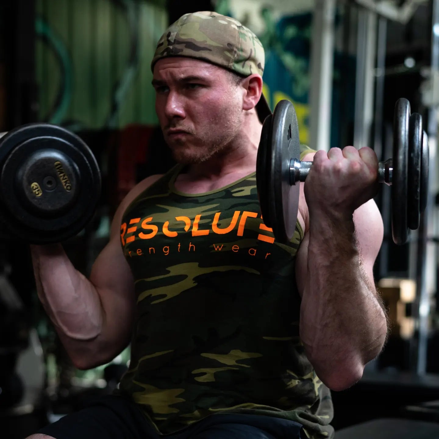 The Classic - Camo Tank - Resolute Strength Wear