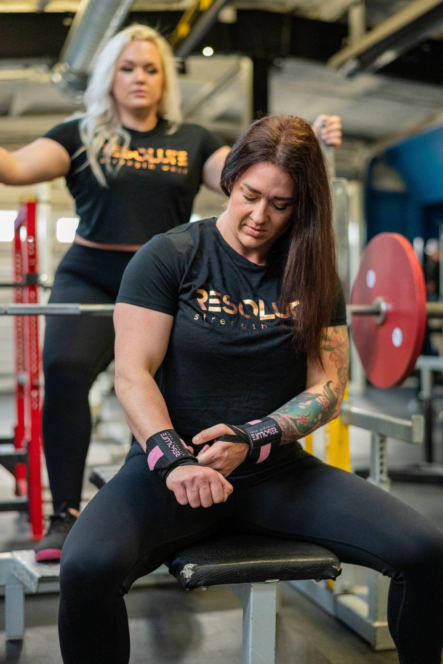 The Classic - Cropped Curvy Tshirt - Resolute Strength Wear