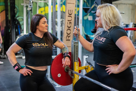 The Classic - Cropped Curvy Tshirt - Resolute Strength Wear
