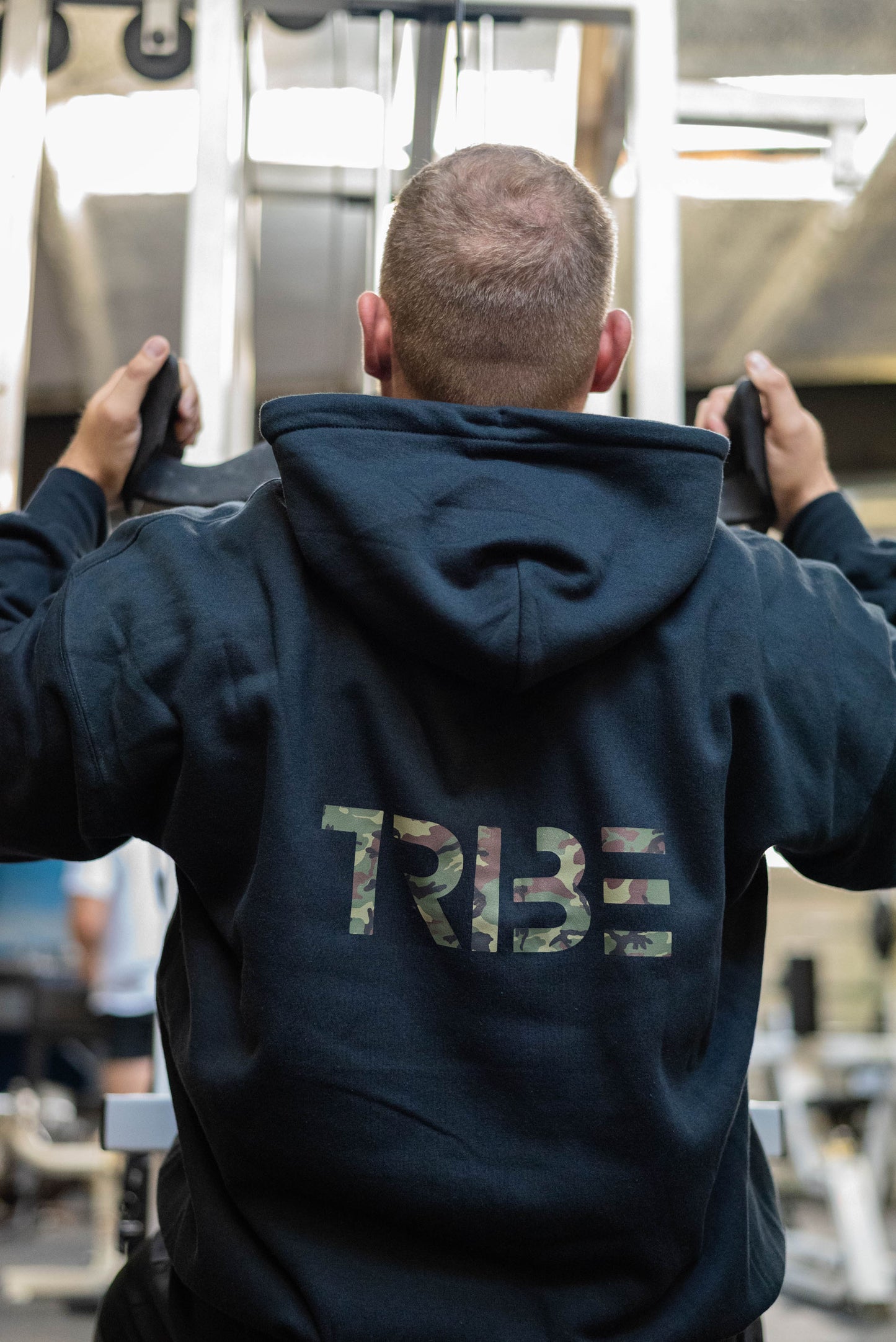 Resolute Zippered Hoodie - Camo - Resolute Strength Wear