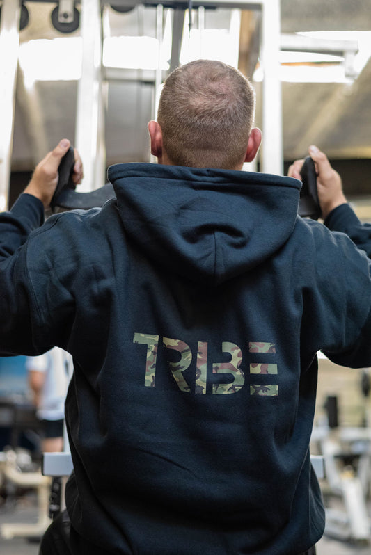 Tribe Zippered Hoodie - Camo - Resolute Strength Wear