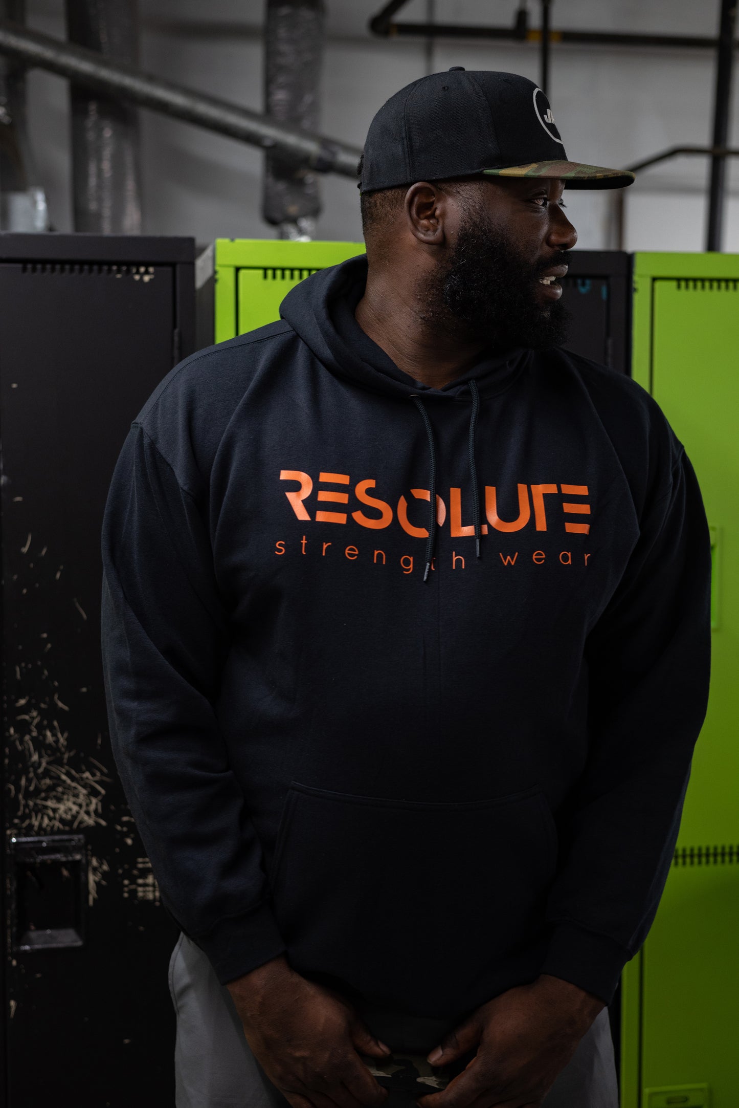 The Classic Hoodie - Black - Resolute Strength Wear