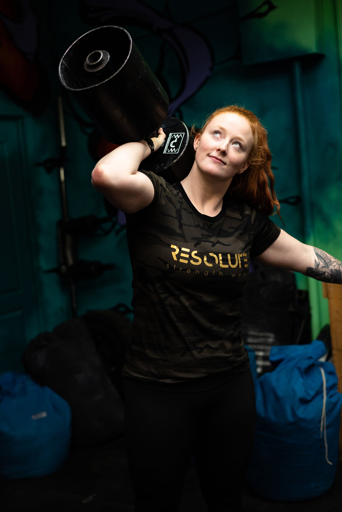 The Classic - Curvy Black Camo - Resolute Strength Wear