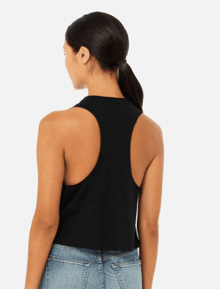 Cropped Racerback Tank - Resolute Strength Wear