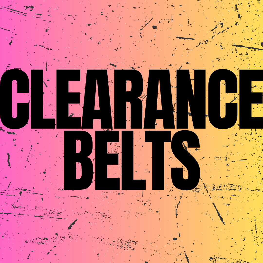 Clearance Lifting Belts