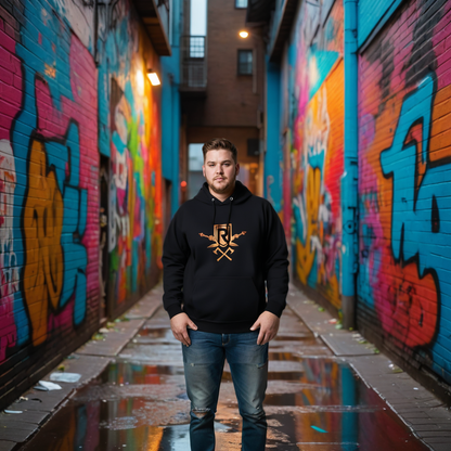 Coat of Arms Hoodie - Black