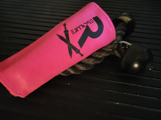 GEN 2: Double Ply Elbow Sleeves - Hot Pink - Resolute Strength Wear