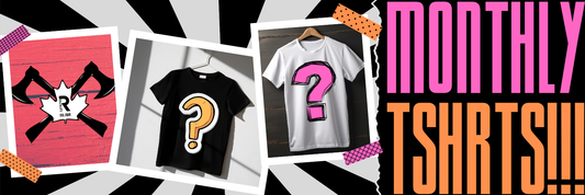 3 Month Tee subscription: April, May & June