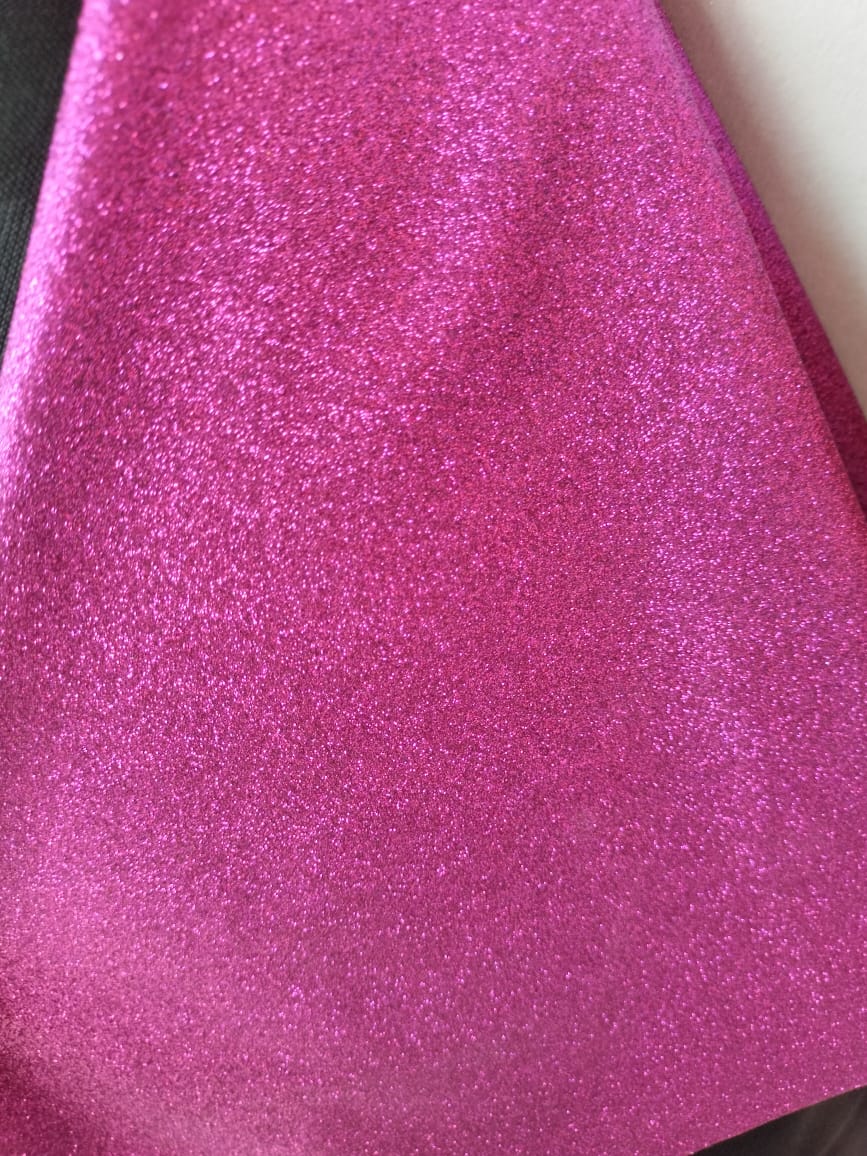 BESPOKE Glitter belt: custom double prong buckle belt