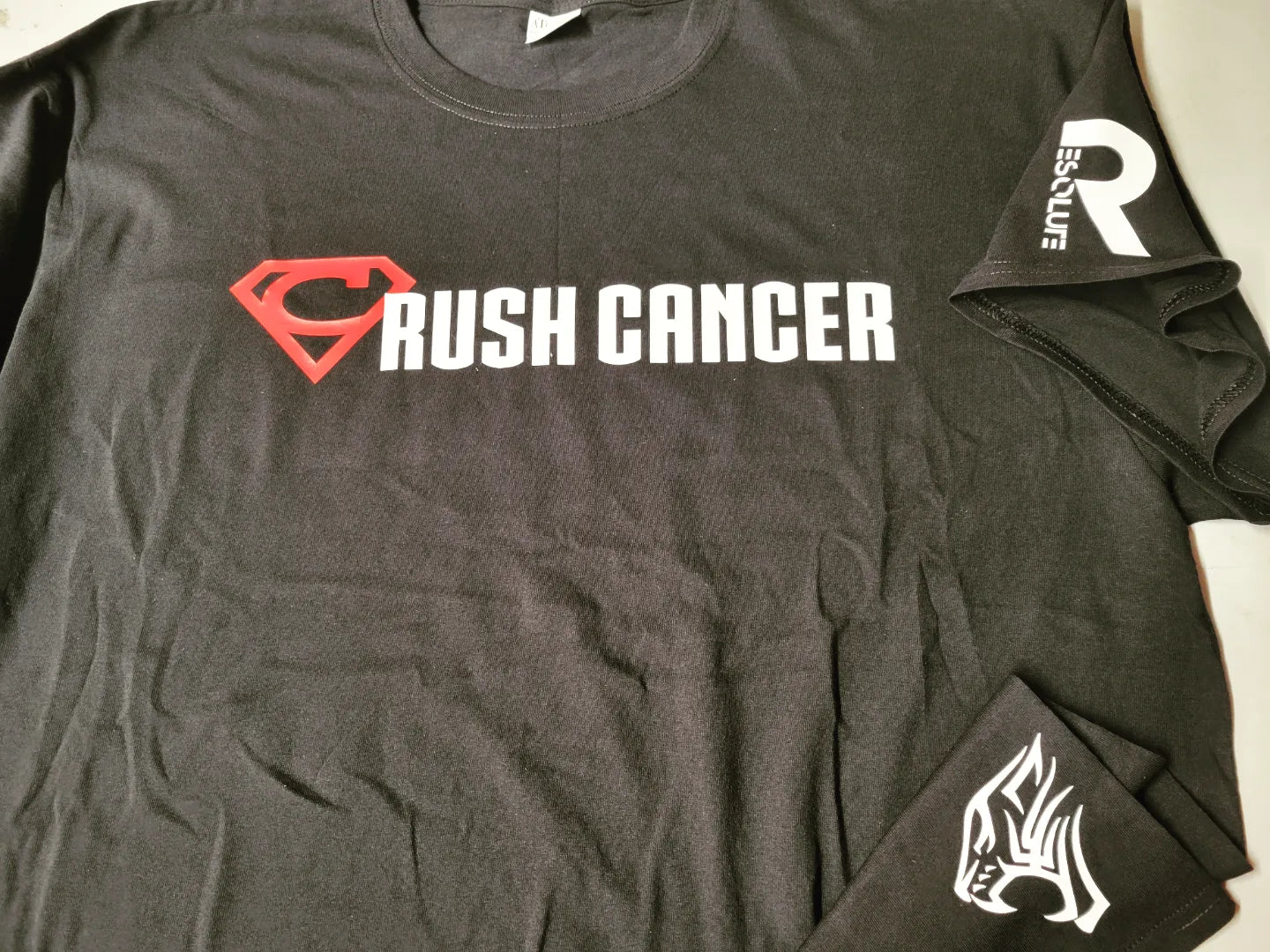 CRUSH Cancer Tshirt - Resolute Strength Wear