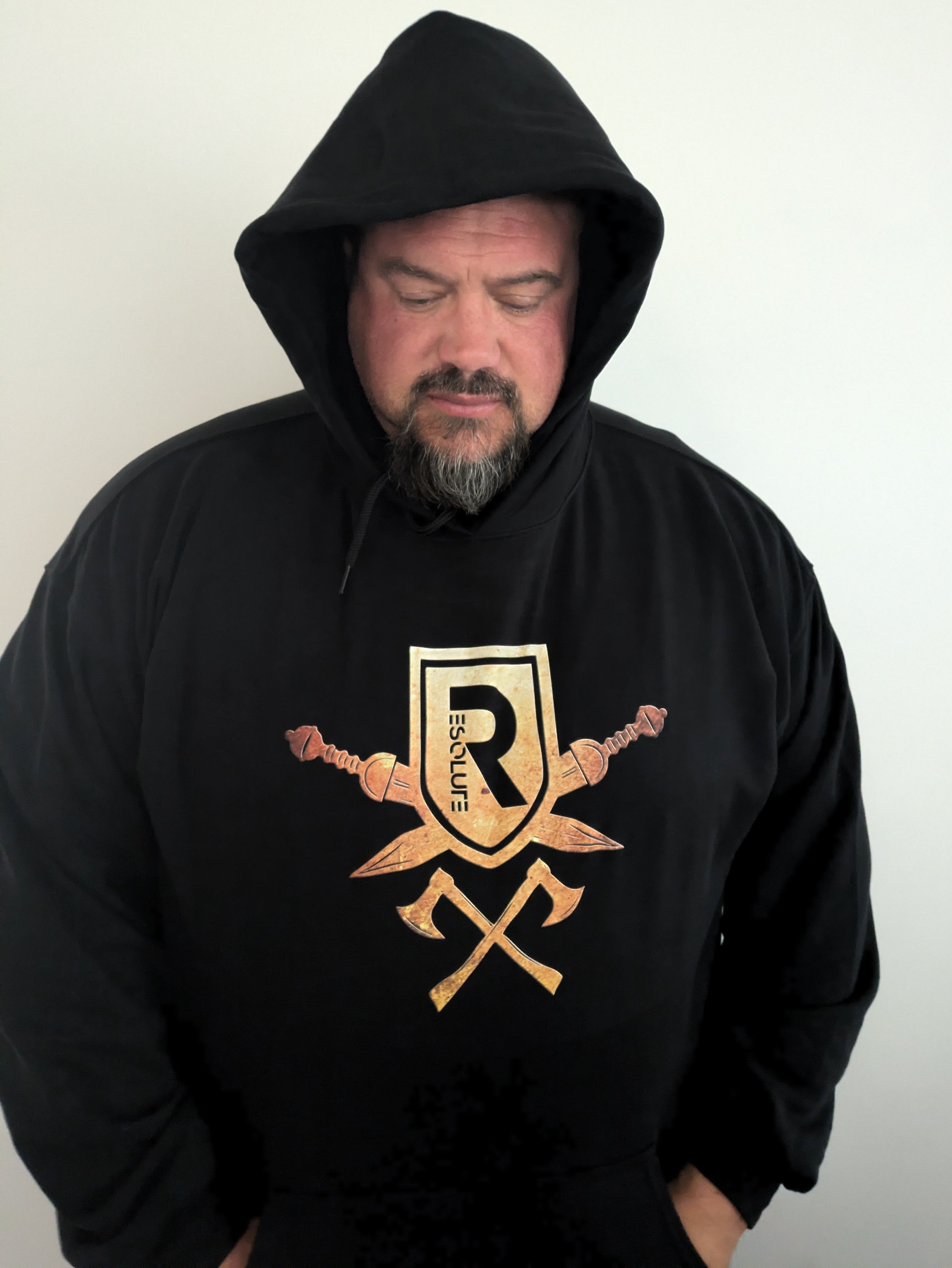 Coat of Arms Hoodie - Black