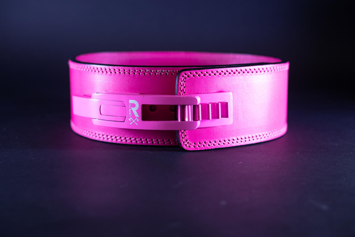 Pink Ptolema Adjustable Legion Lever Belt