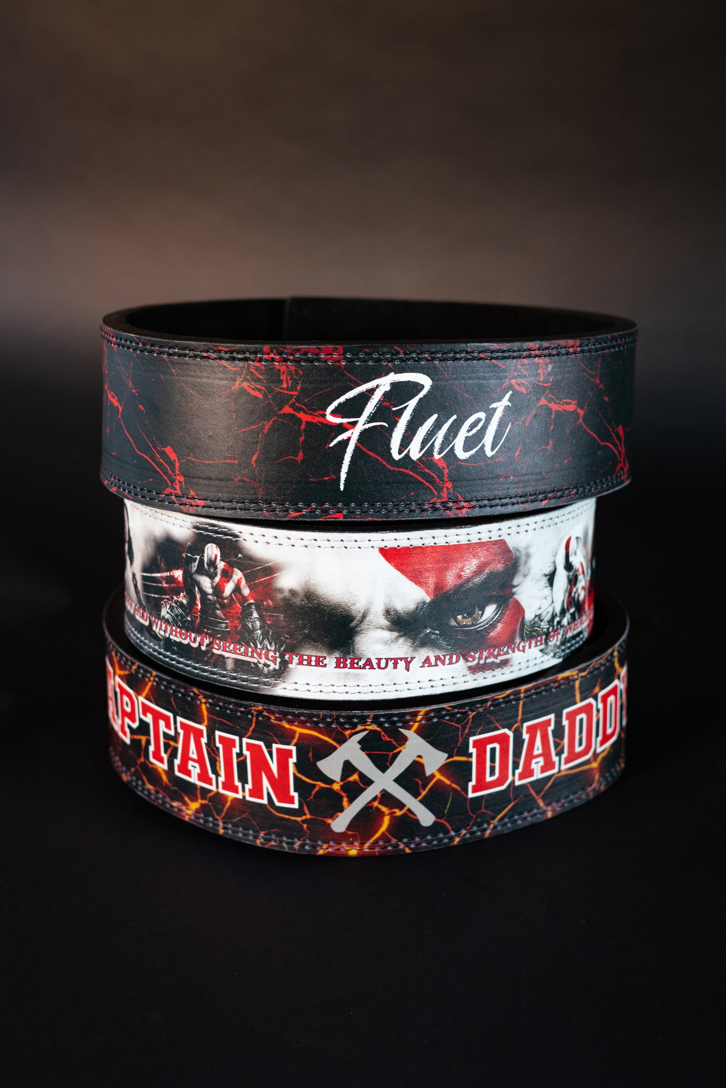 BESPOKE SUBLIMATION BELT: CUSTOM DOUBLE PRONG BUCKLE BELT - Resolute Strength Wear