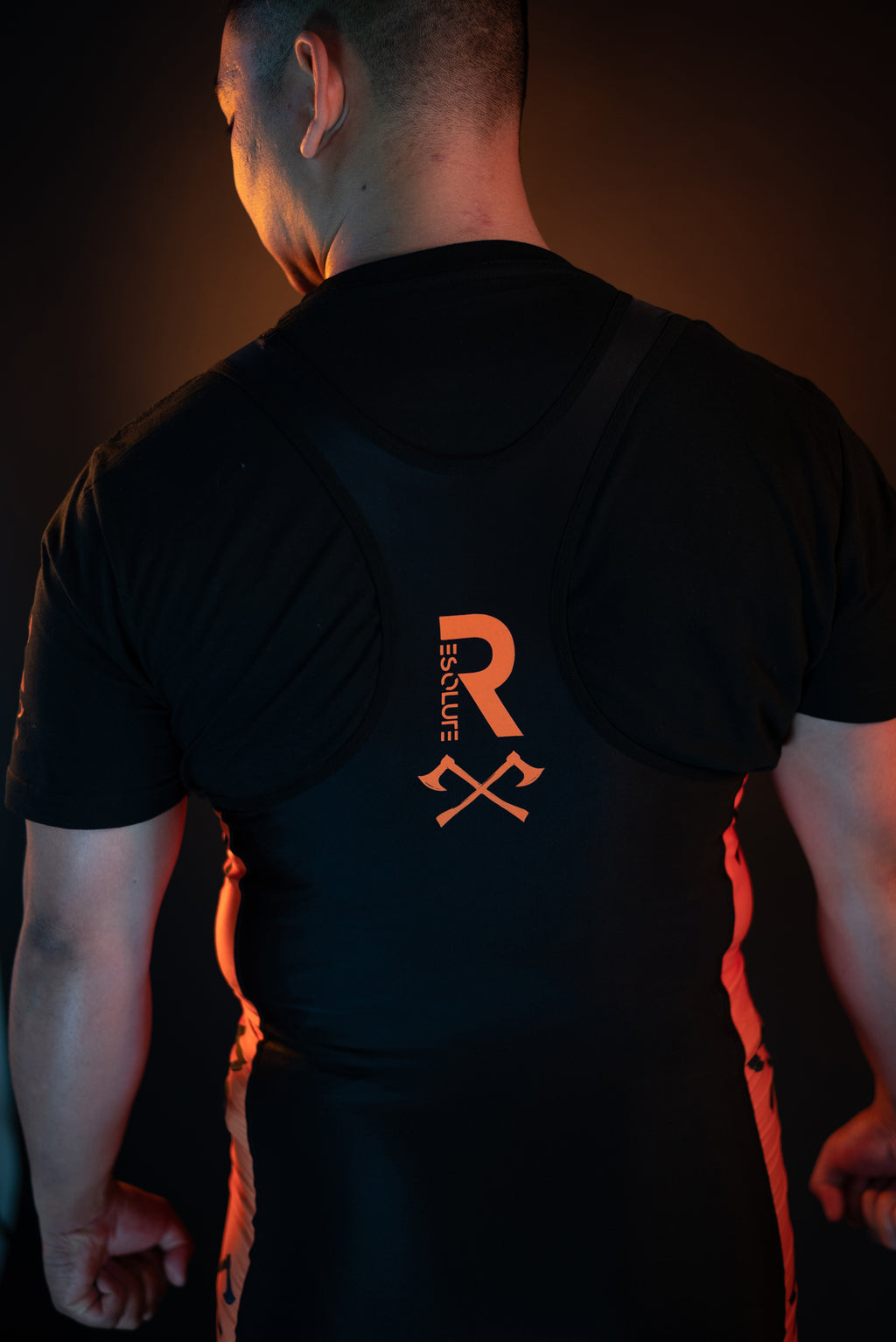 Resolute Orange singlet - Resolute Strength Wear