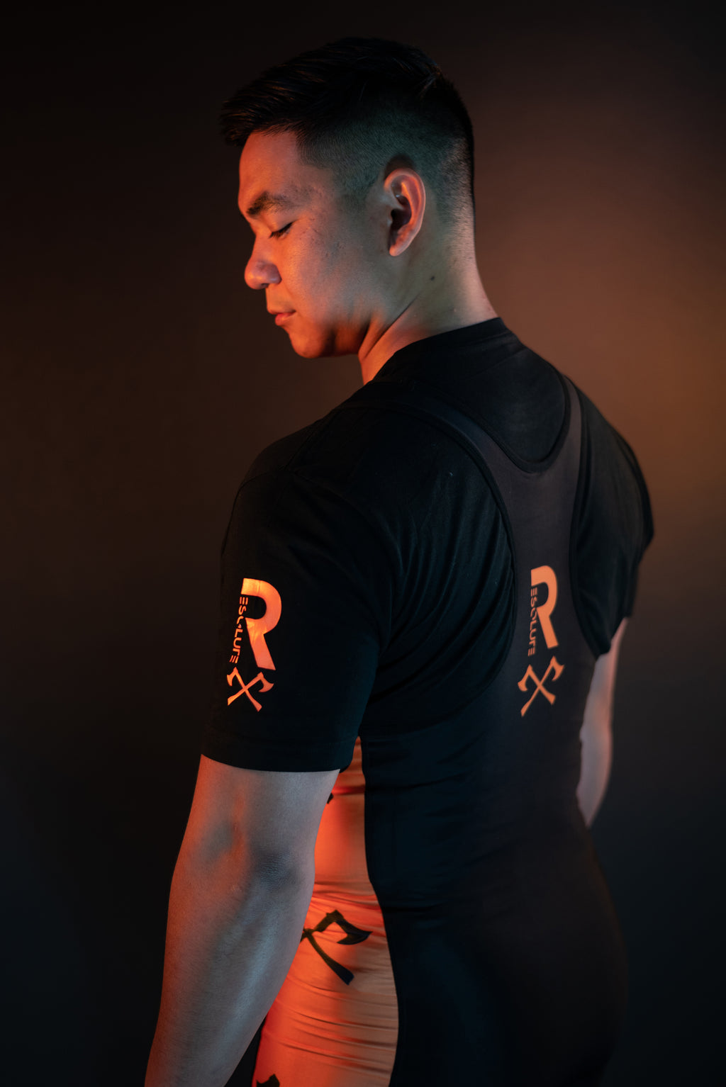 Resolute Orange singlet - Resolute Strength Wear