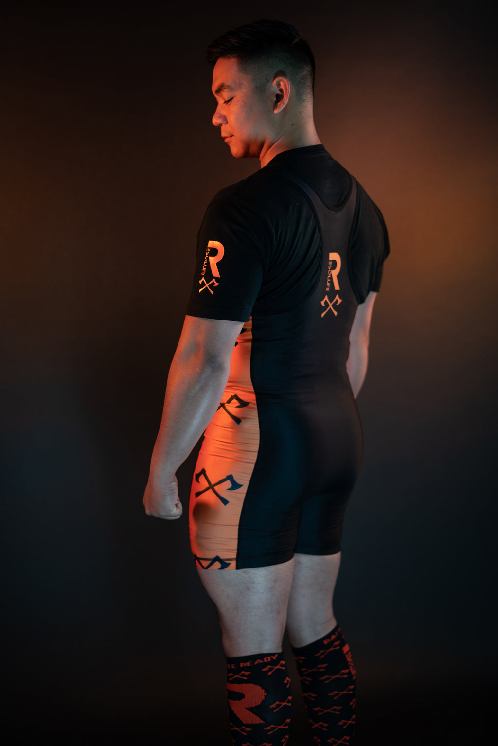 Resolute Orange singlet - Resolute Strength Wear