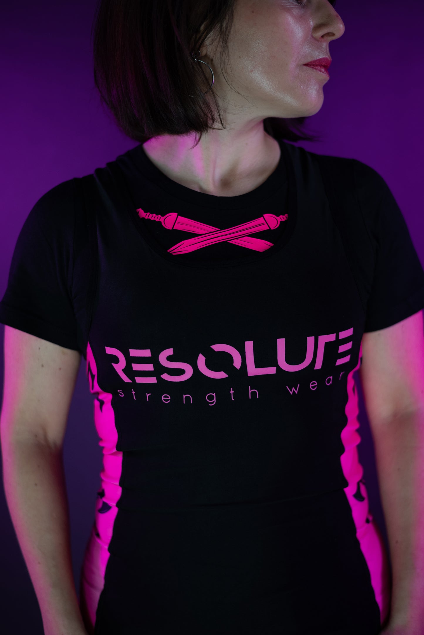 Resolute Pink singlet - Resolute Strength Wear