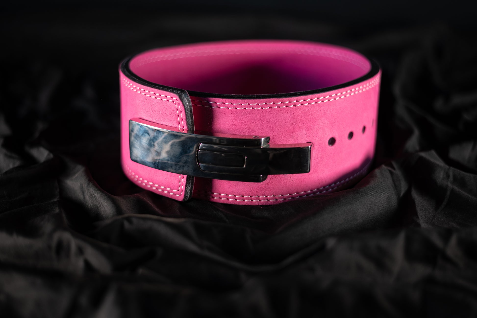 EASY ORDER: Custom Pink Lever Belt - Resolute Strength Wear