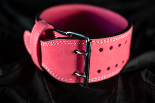 EASY ORDER: Custom Pink Prong Belt - Resolute Strength Wear