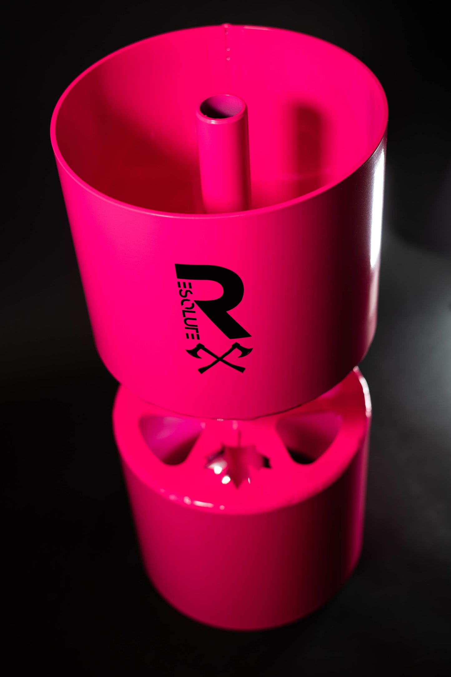 Neon Pink Monster 12" Loadable Dumbbell - Resolute Strength Wear