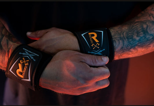 GEN 2: 18" Wrist Wraps Black - Resolute Strength Wear
