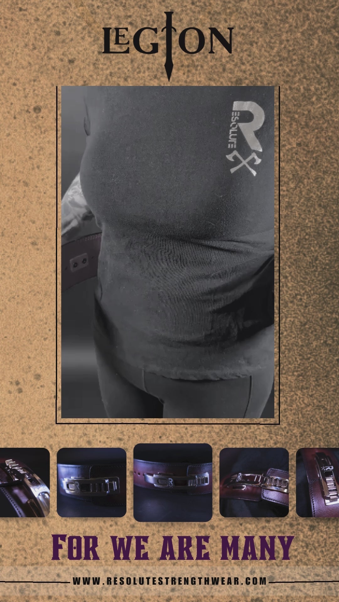 Legion Adjustable Lever Belt