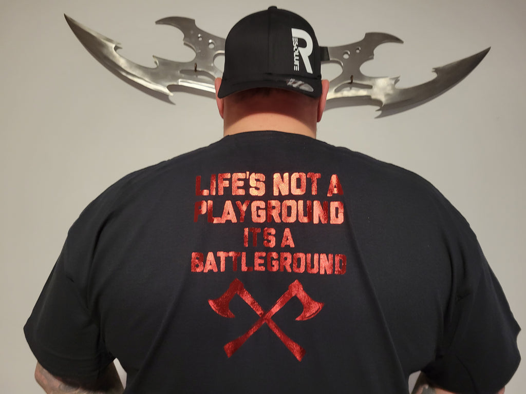 Battleground Tshirt - Resolute Strength Wear