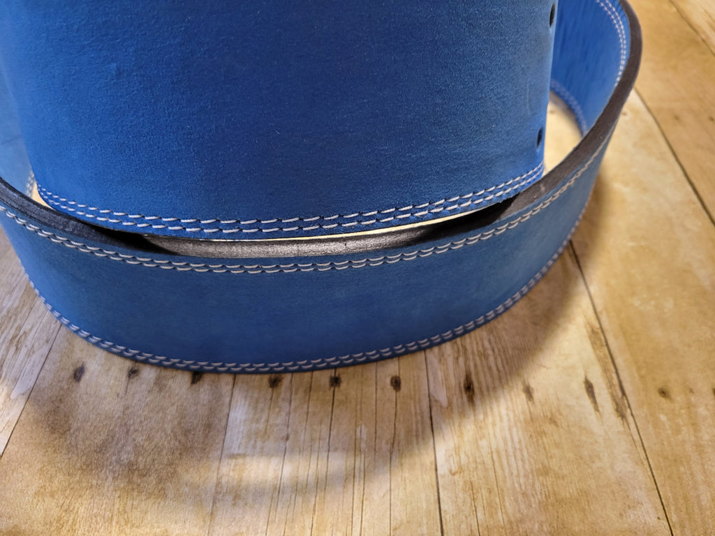 Clearance light sky blue belt - Resolute Strength Wear