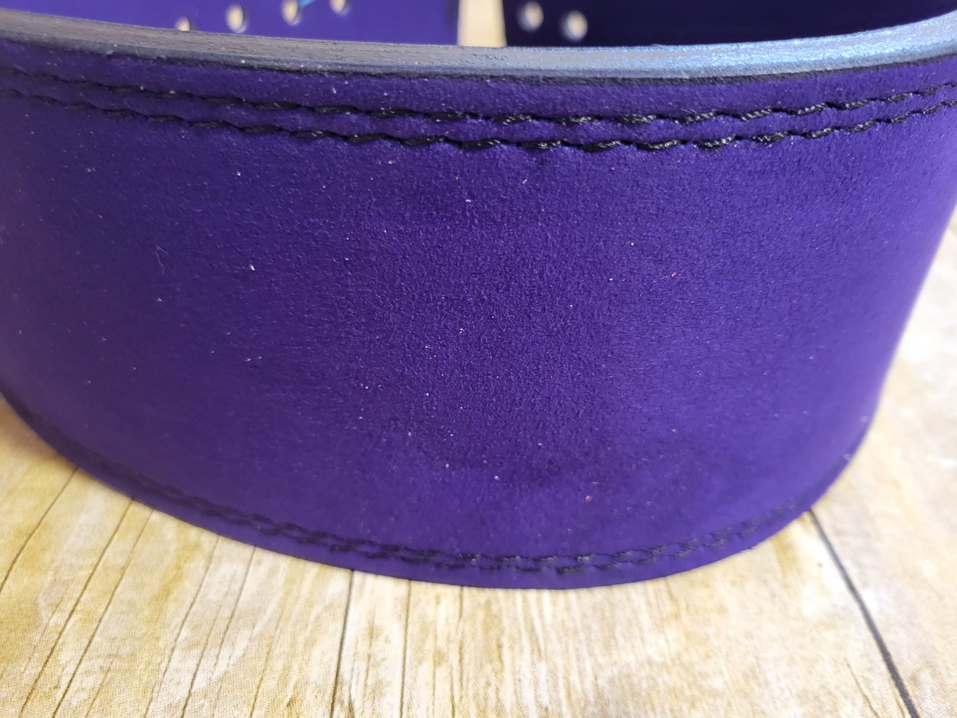 Clearance Belt: Purple Lever Belt - Resolute Strength Wear