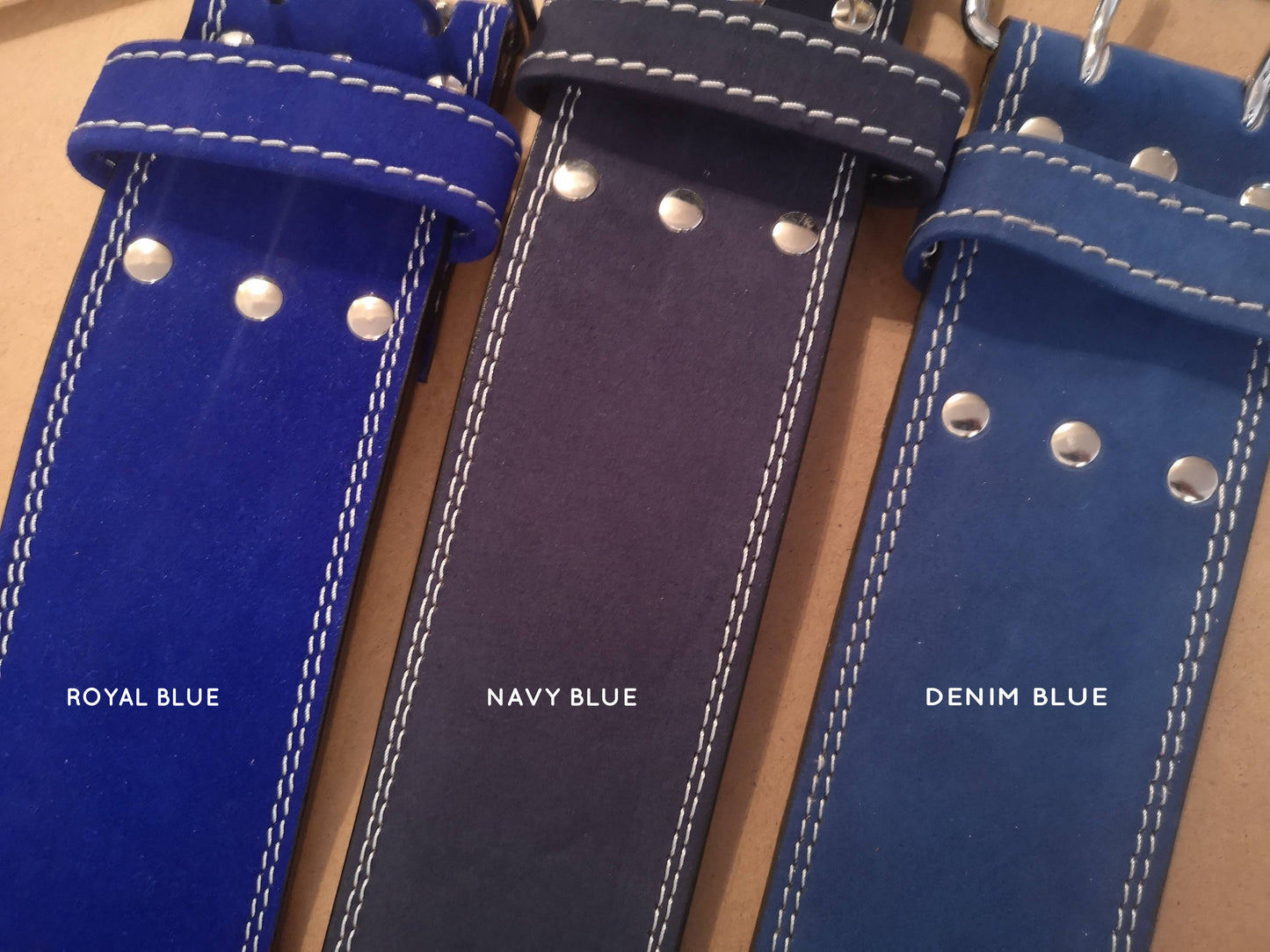 EASY ORDER: Custom Denim Blue Belt - Resolute Strength Wear