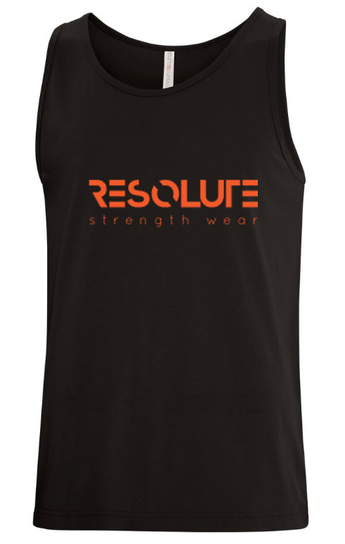 The Classic - Black Tank - Resolute Strength Wear