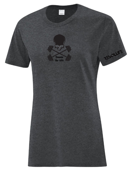 Resolute Curvy Tshirt - Honour - Resolute Strength Wear