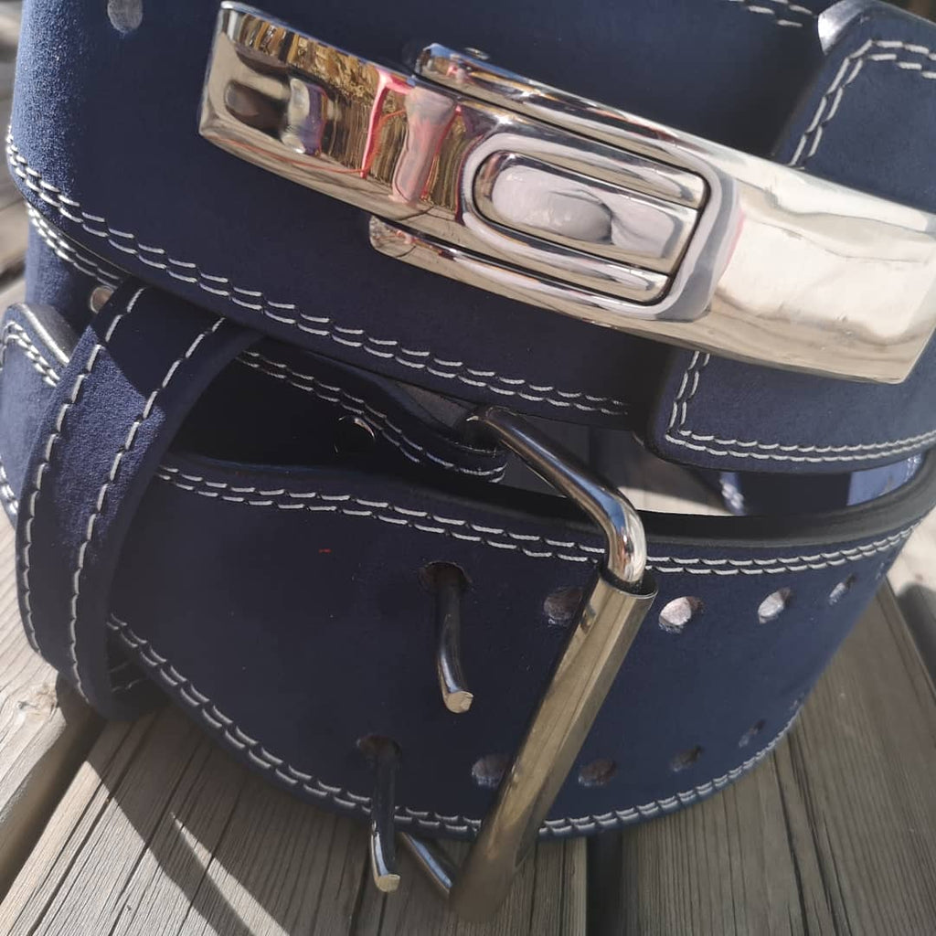 EASY ORDER: Custom Navy Blue Belt - Resolute Strength Wear