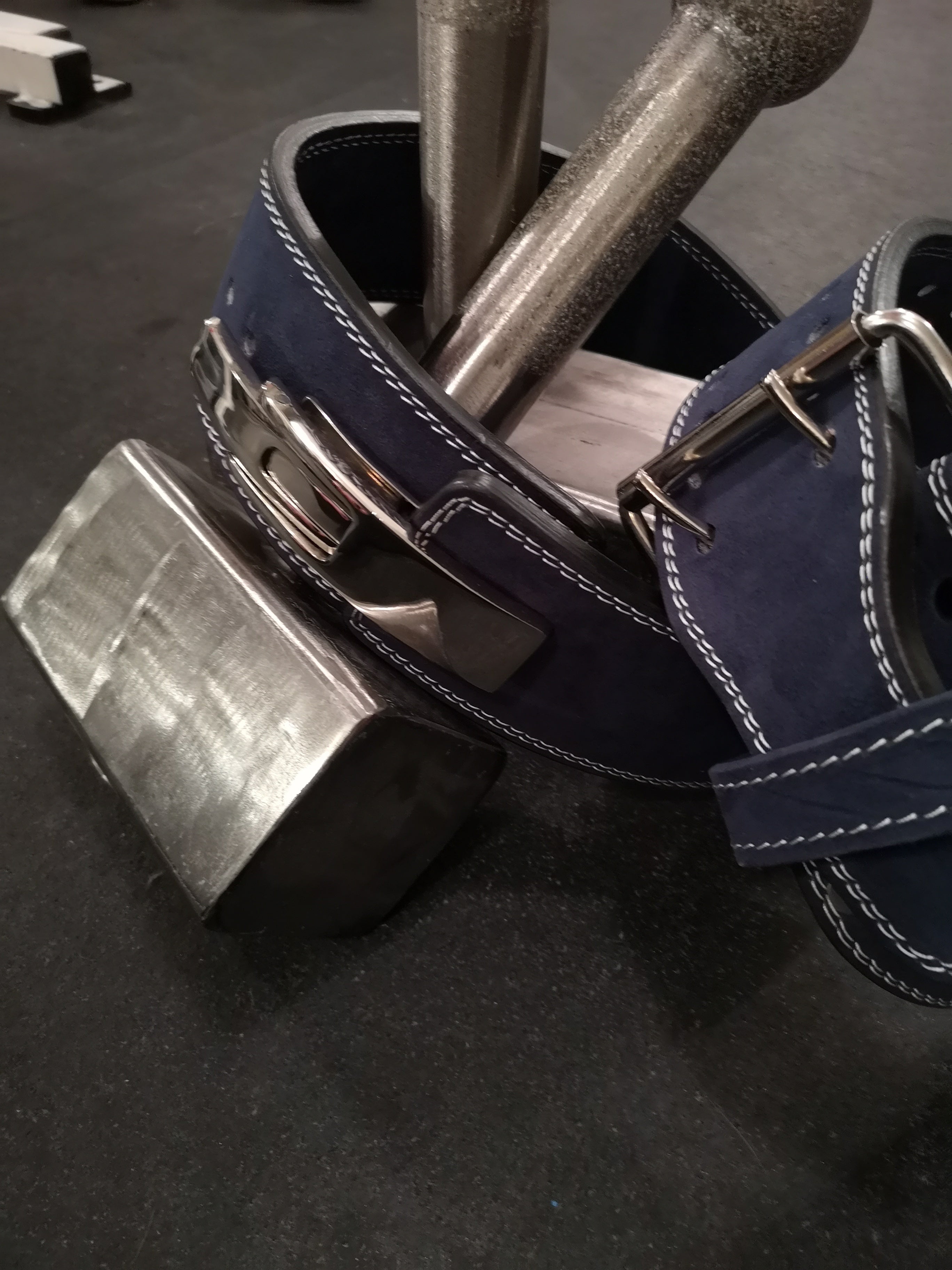 EASY ORDER: Custom Navy Blue Belt - Resolute Strength Wear