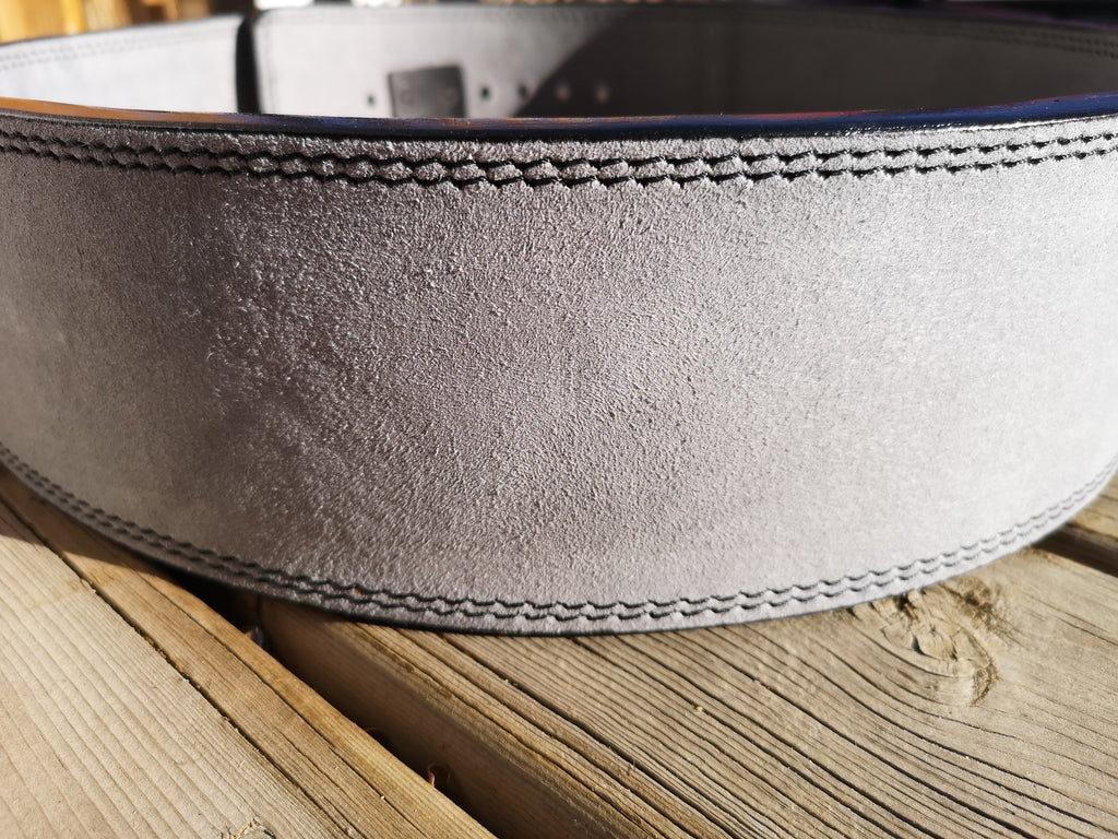 BESPOKE COLOUR BELT: CUSTOM DOUBLE PRONG BUCKLE BELT - Resolute Strength Wear