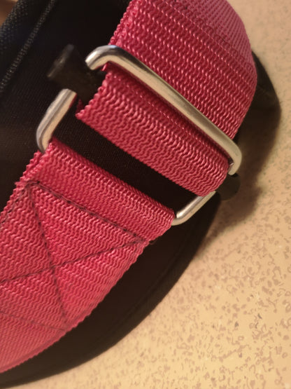 Resolute Nylon lifting belt - Pink - Resolute Strength Wear