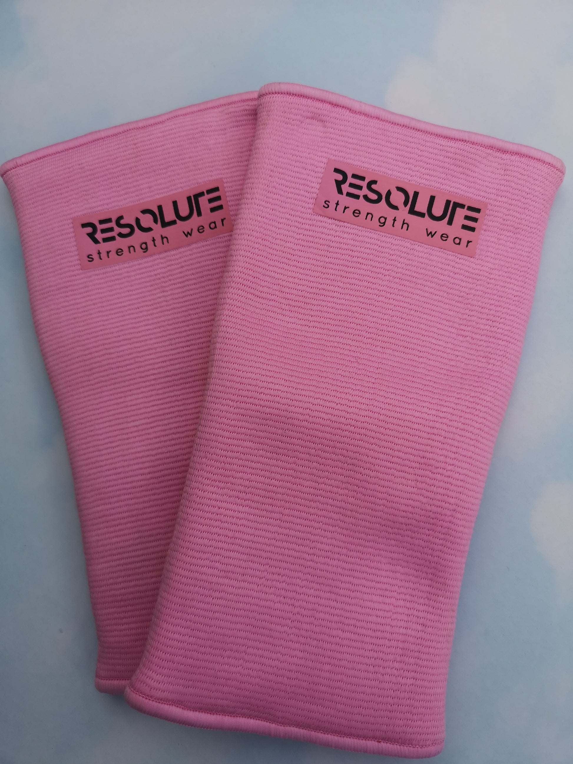 Baby Pink Elbow Sleeves - DOUBLE PLY - Resolute Strength Wear