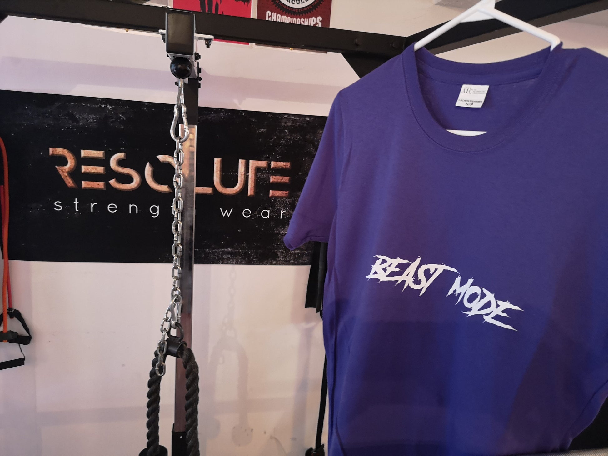 Resolute Curvy Tshirt - Beast Mode - Resolute Strength Wear