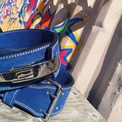 EASY ORDER: Custom Denim Blue Belt - Resolute Strength Wear