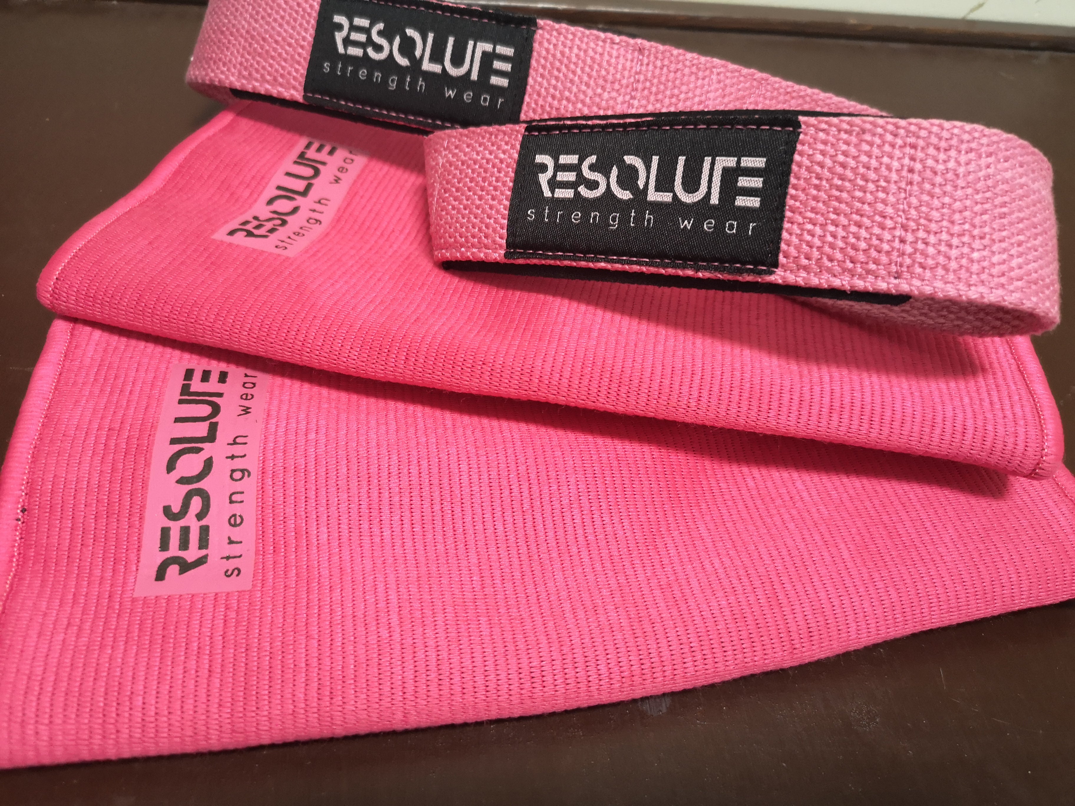 PINK Knee Sleeves - TRIPLE PLY - Resolute Strength Wear