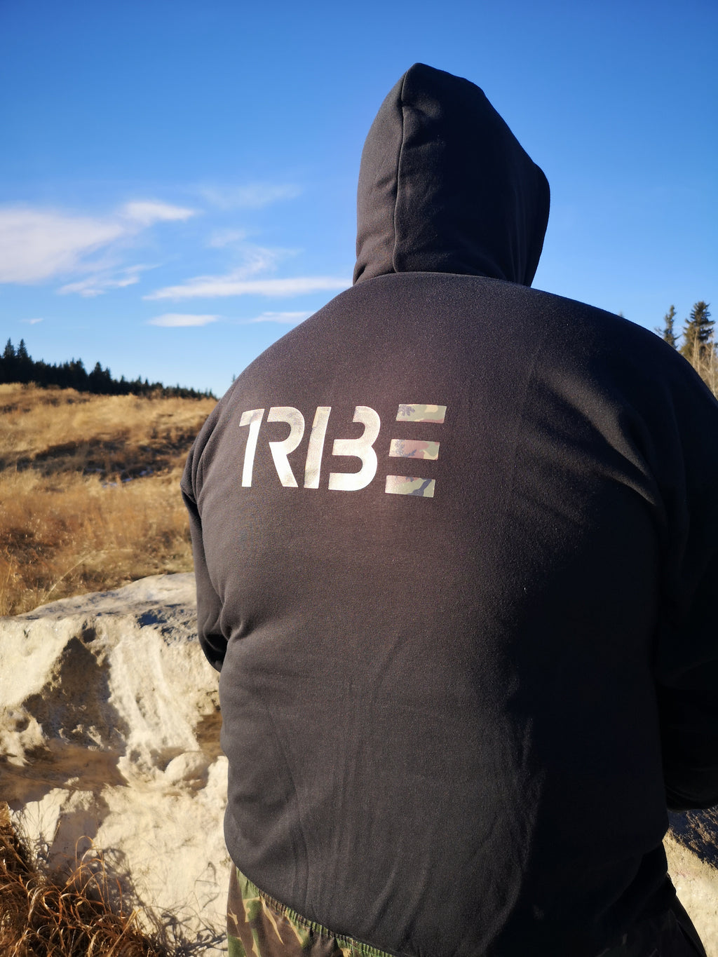 Tribe Zippered Hoodie - Camo - Resolute Strength Wear